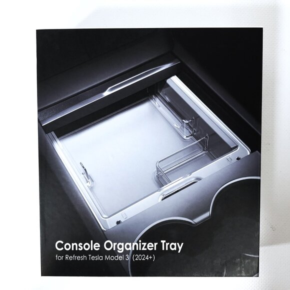 Tesla Model 3 Refresh Console Organizer Tray Set, New in Box - Picture 6 of 10